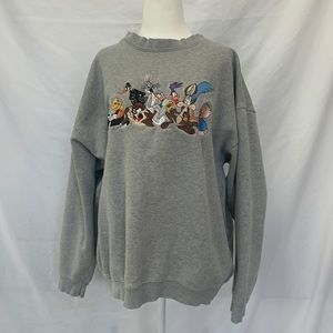 Unisex large Looney Toons crewneck